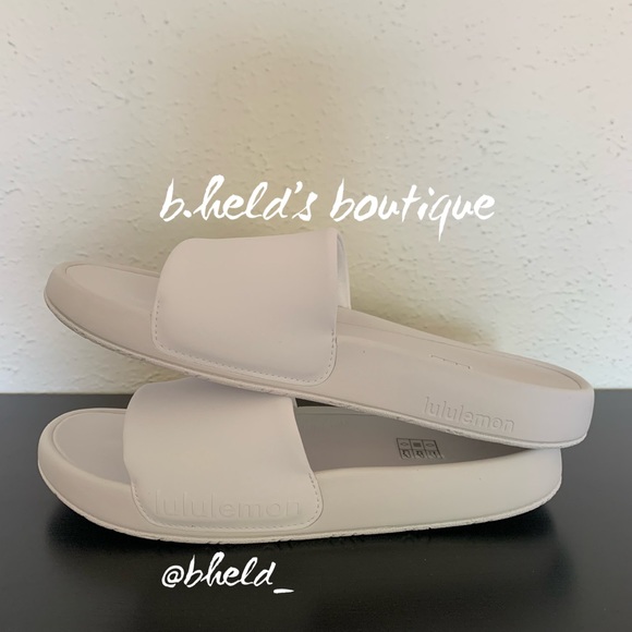 lululemon athletica | Shoes | Lululemon Restfeel Womens Slide Whitewhite  Sizes 6 7 8 Brand New Nwt | Poshmark